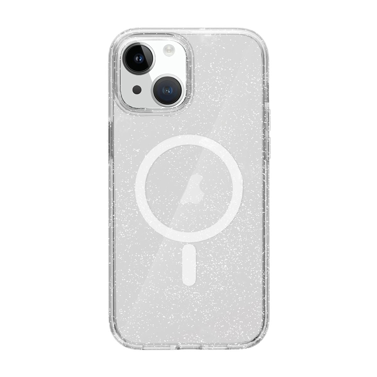 iPhone 15 Mobilskal Stöttåligt med Glitter - Transparent image 3