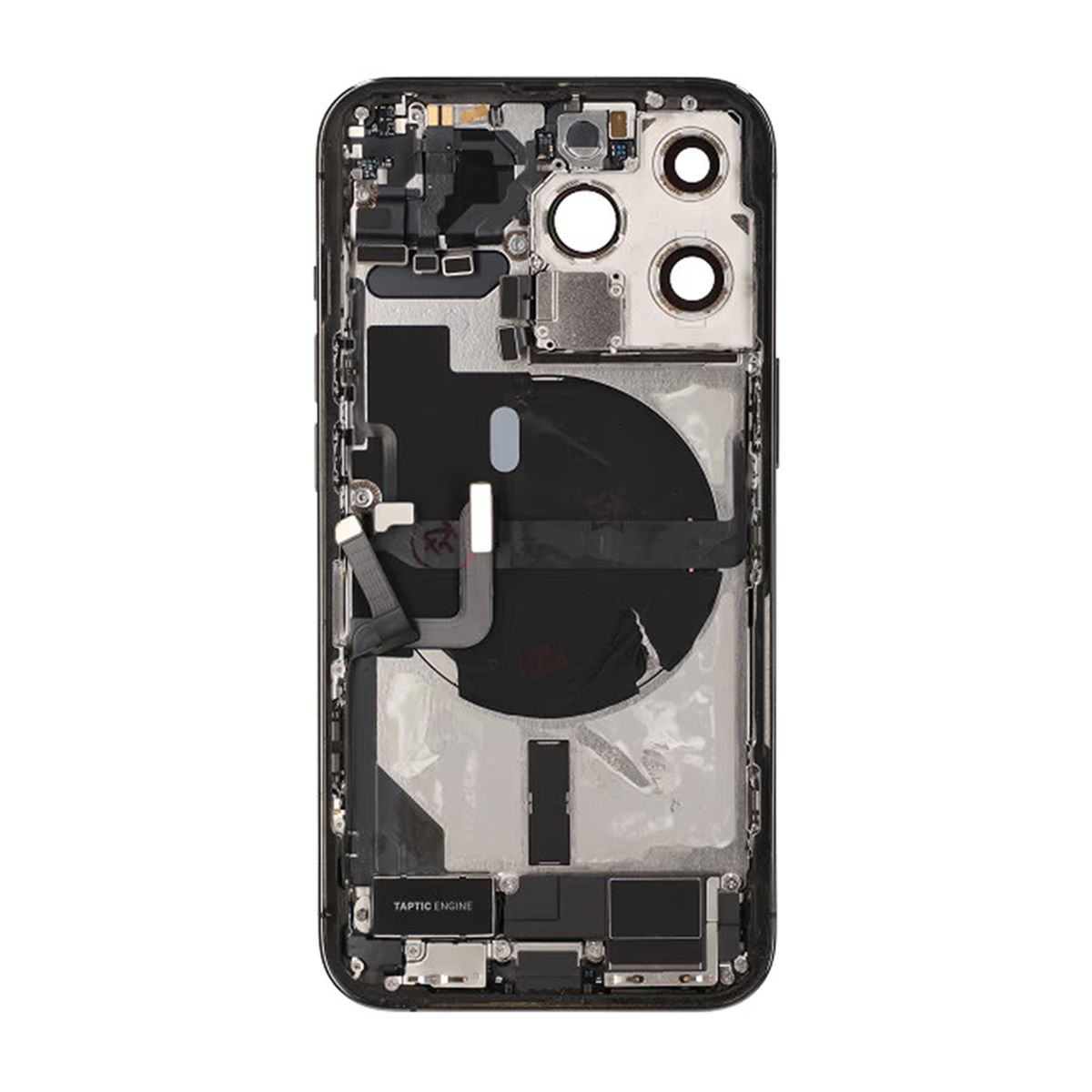 iPhone 13 Pro Baksida med Komplett Ram - Svart image 3