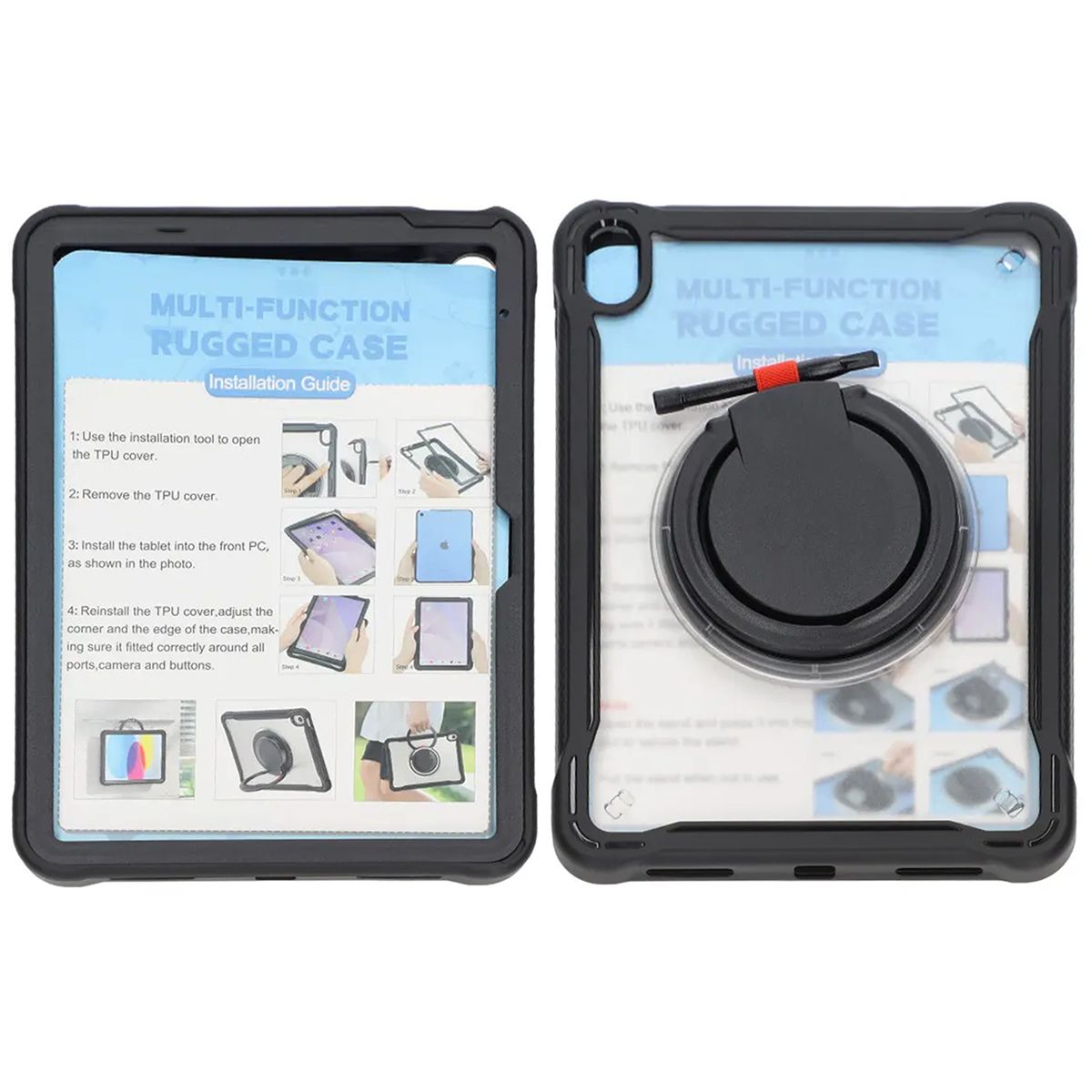 Fodral iPad 10 10.9 - Svart image 1