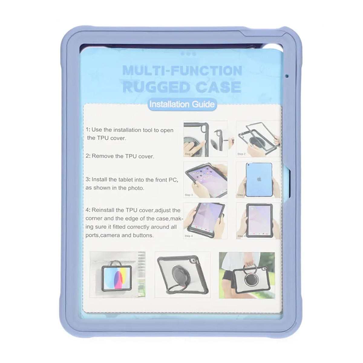 Fodral iPad 10 10.9 - Grå image 2