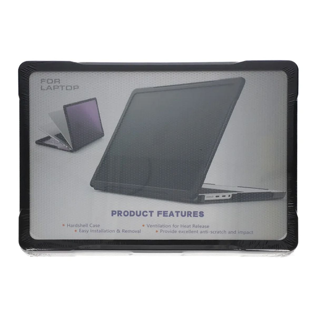 Fodral Macbook Pro 14" M1/M2/M3/M3 Pro 2021/2023 - Transparent image 1