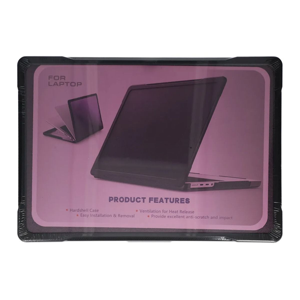 Fodral Macbook Air 13.6" M2 2022 A2681/M3 2024 A3113 - Röd image 1