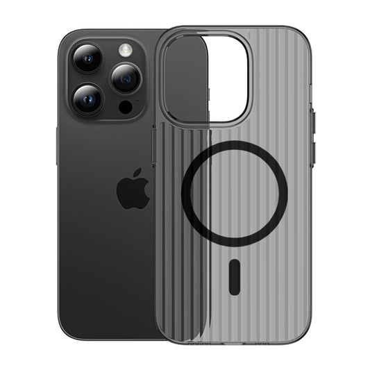 iPhone 12/12 Pro Mobilskal Korrugerad - Svart image 1