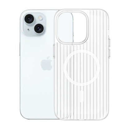 iPhone 14/13 Mobilskal Korrugerad - Transparent image 1