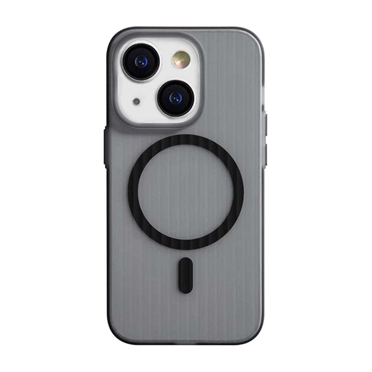 iPhone 14/13  Mobilskal Korrugerad Anti-Halk - Grå image 2