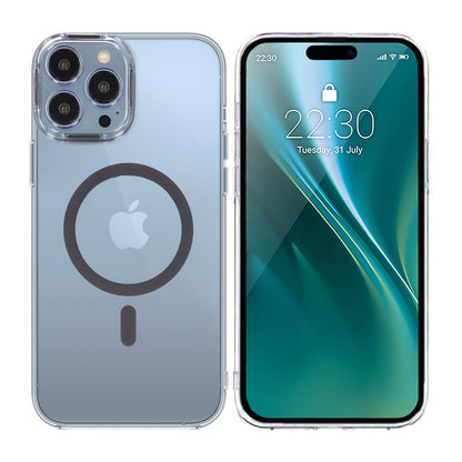 iPhone 14 Pro Max Stöttålig Mobilskal med Magsafe - Grå image 1