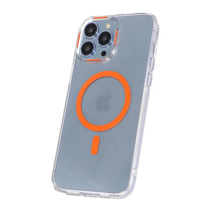 iPhone 14 Pro Max Stöttålig Mobilskal med Magsafe - Orange image 5