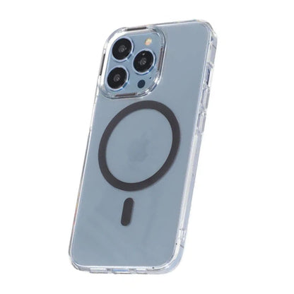 iPhone 15 Pro Max Stöttålig Mobilskal med Magsafe - Grå image 5