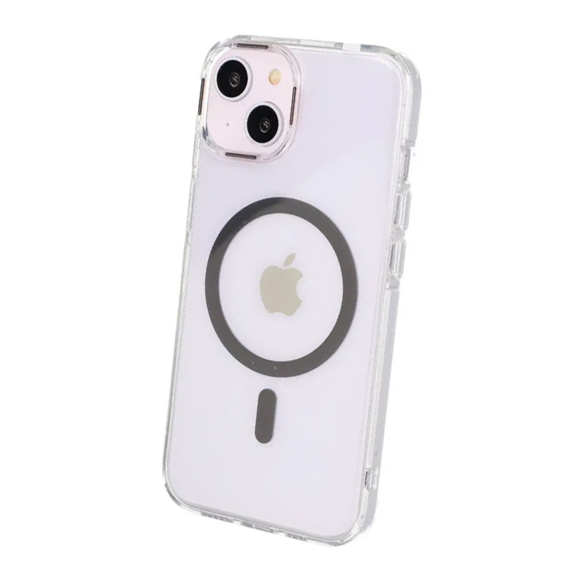 iPhone 15 Stöttålig Mobilskal med Magsafe - Grå image 4