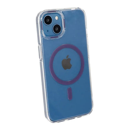 iPhone 15 Stöttålig Mobilskal med Magsafe - Lila image 5
