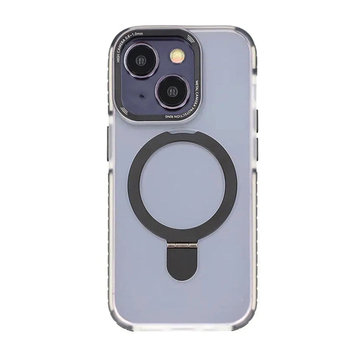 iPhone 15 Mobilskal med Magsafe och Stativ - Svart image 2