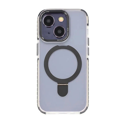 iPhone 15 Mobilskal med Magsafe och Stativ - Svart image 2