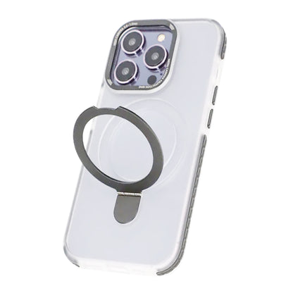 iPhone 15 Pro Mobilskal med Magsafe och Stativ - Grå image 5