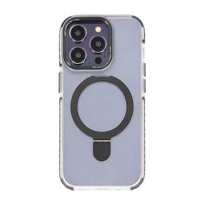 iPhone 15 Pro Max Mobilskal med Magsafe och Stativ - Svart image 2