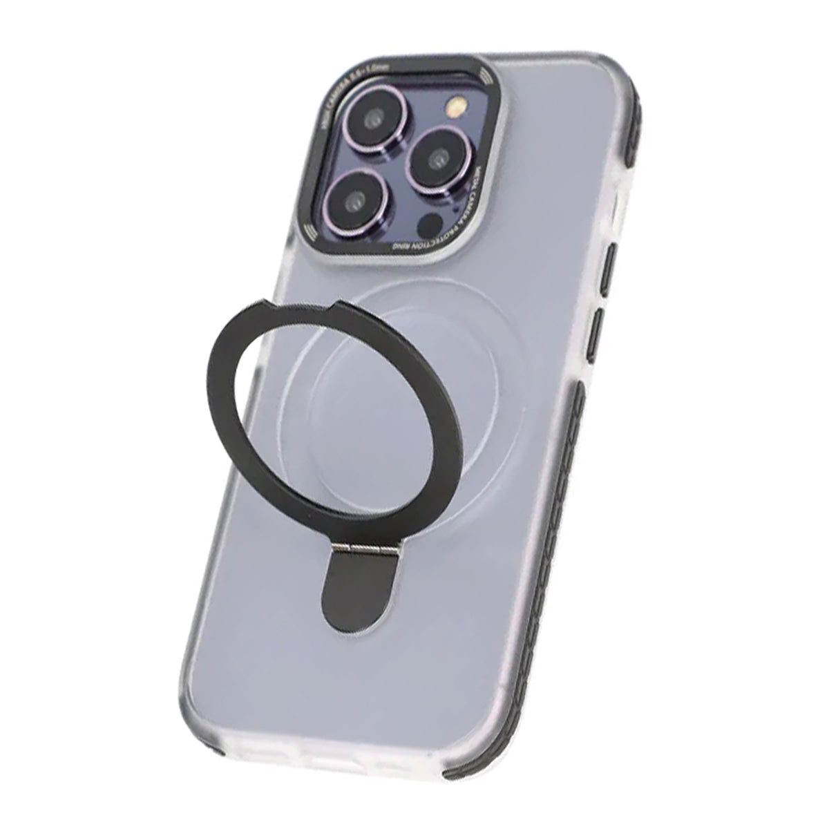iPhone 14 Pro Mobilskal med Magsafe och Stativ - Svart image 5