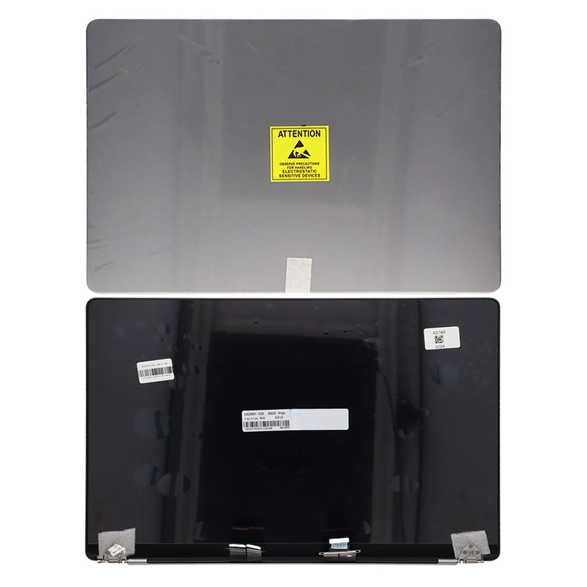 MacBook Pro 16.2" M1/M2 2023 A2780 LCD Display Original - Rymdgrå image 1