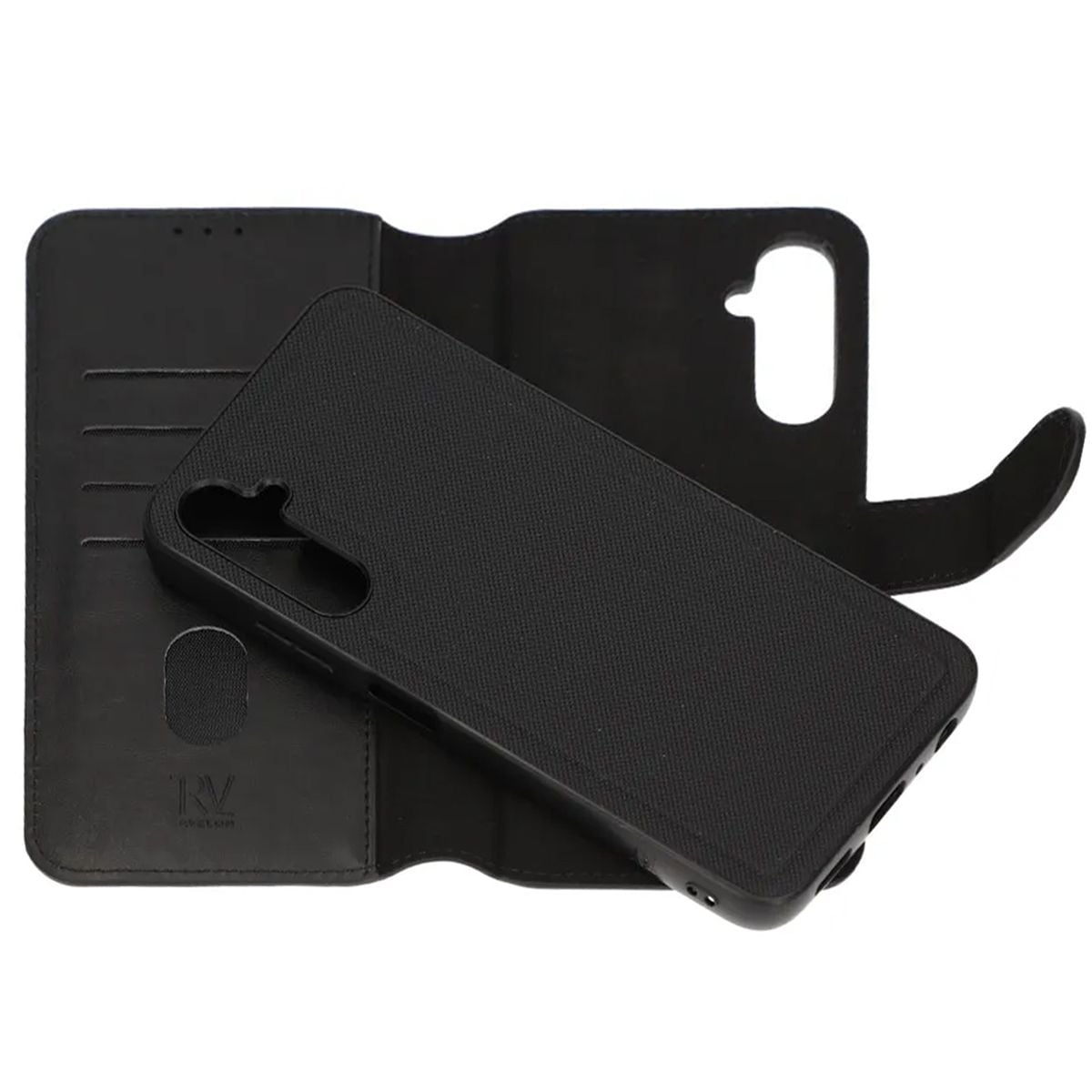 Samsung Galaxy A35 Plånboksfodral Magnet Rvelon - Svart image 5