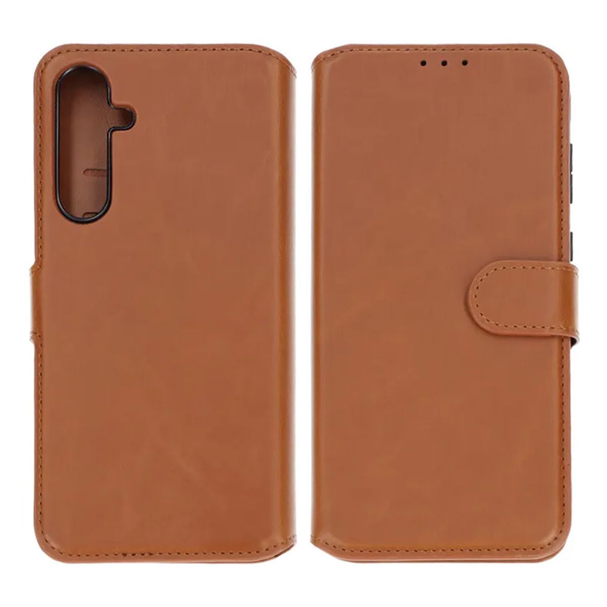 Samsung Galaxy A35 Plånboksfodral Magnet Rvelon - Brun image 1