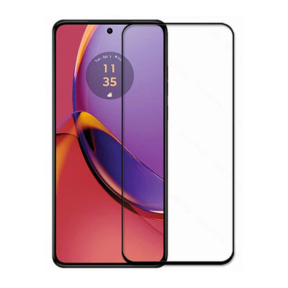 Motorola Moto G84 Skärmskydd Heltäckande - Svart (miljö) image 1