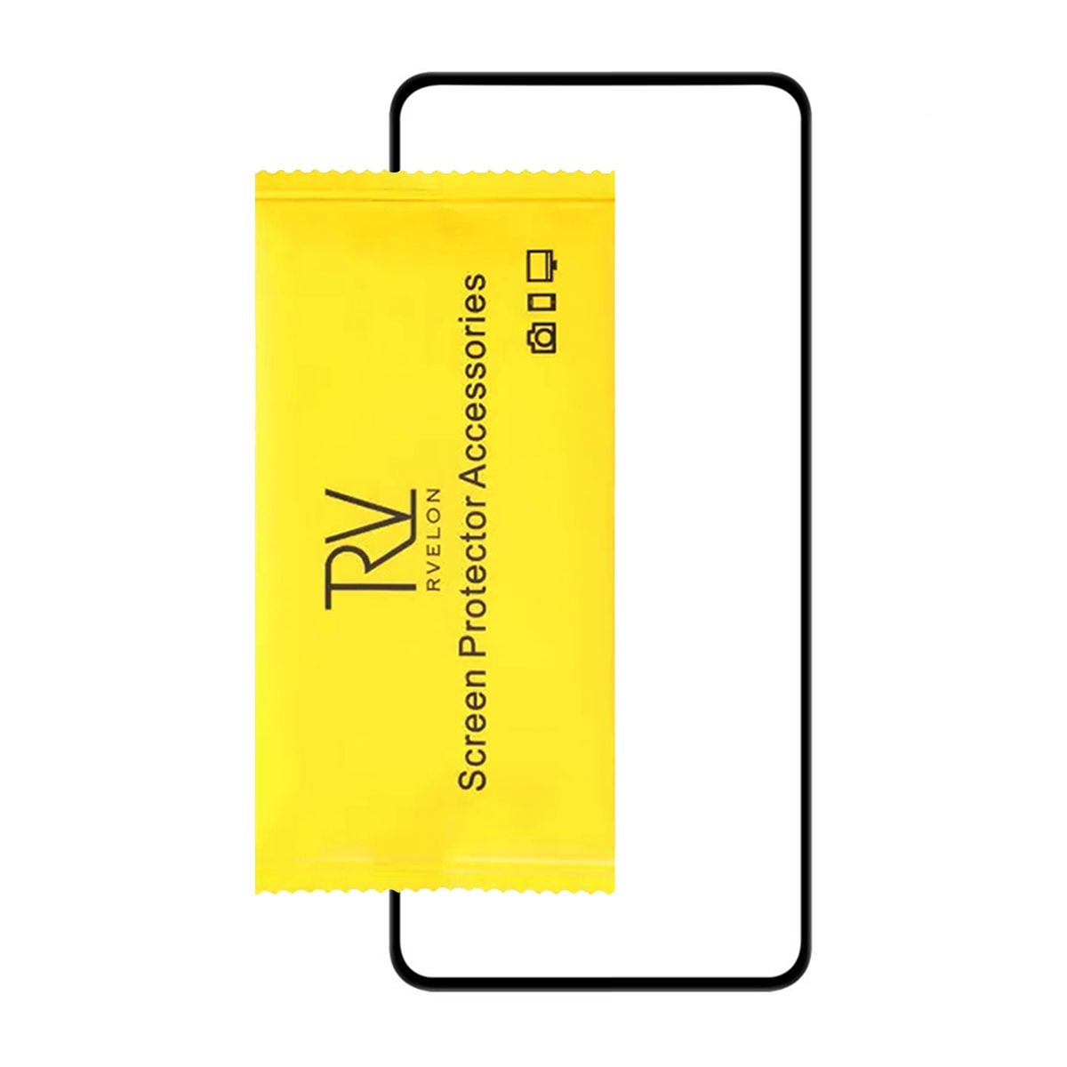 Motorola Moto G14 Skärmskydd Heltäckande - Svart (miljö) image 3