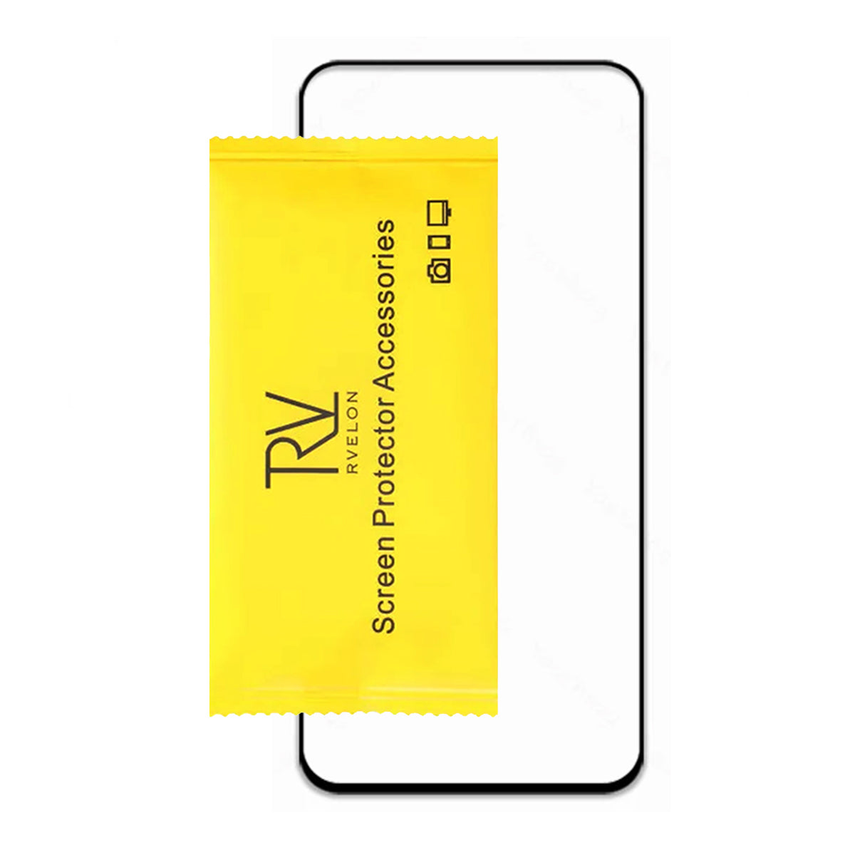 Motorola Moto G84 Skärmskydd Heltäckande - Svart image 3