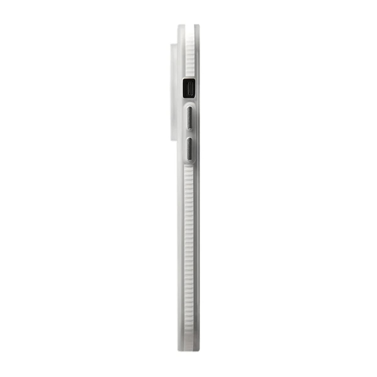 iPhone 15 Pro Mobilskal Korrugerad med Magsafe Rvelon - Vit image 3