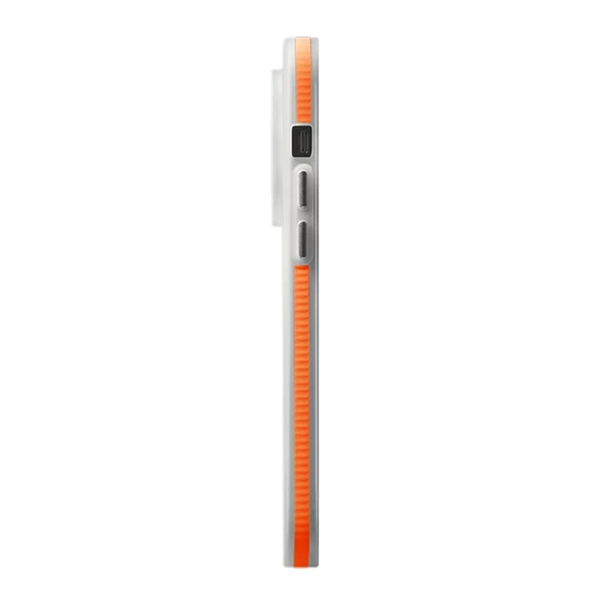 iPhone 15 Pro Mobilskal Korrugerad med Magsafe Rvelon - Orange image 3