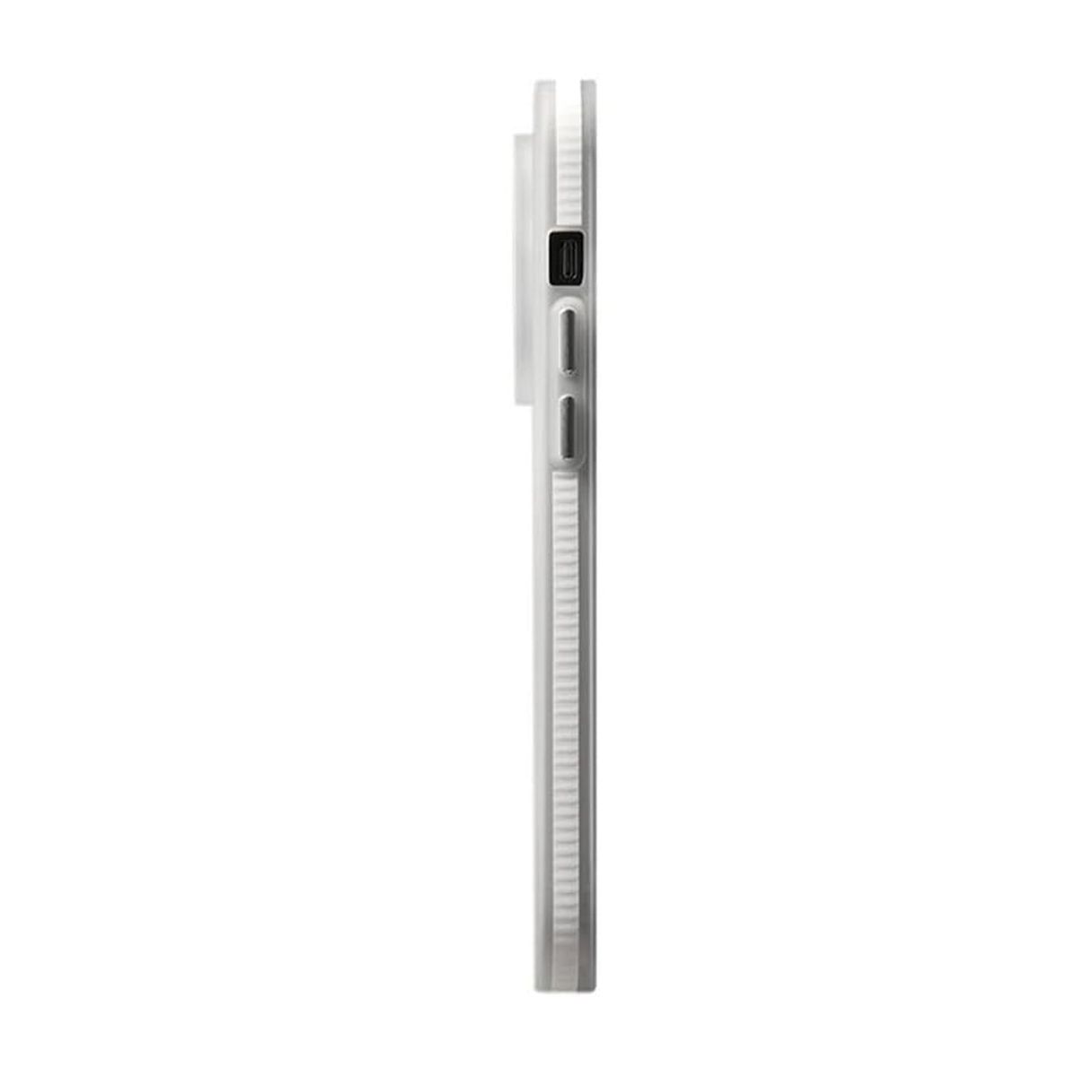 iPhone 15 Mobilskal Korrugerad med Magsafe Rvelon - Vit image 3