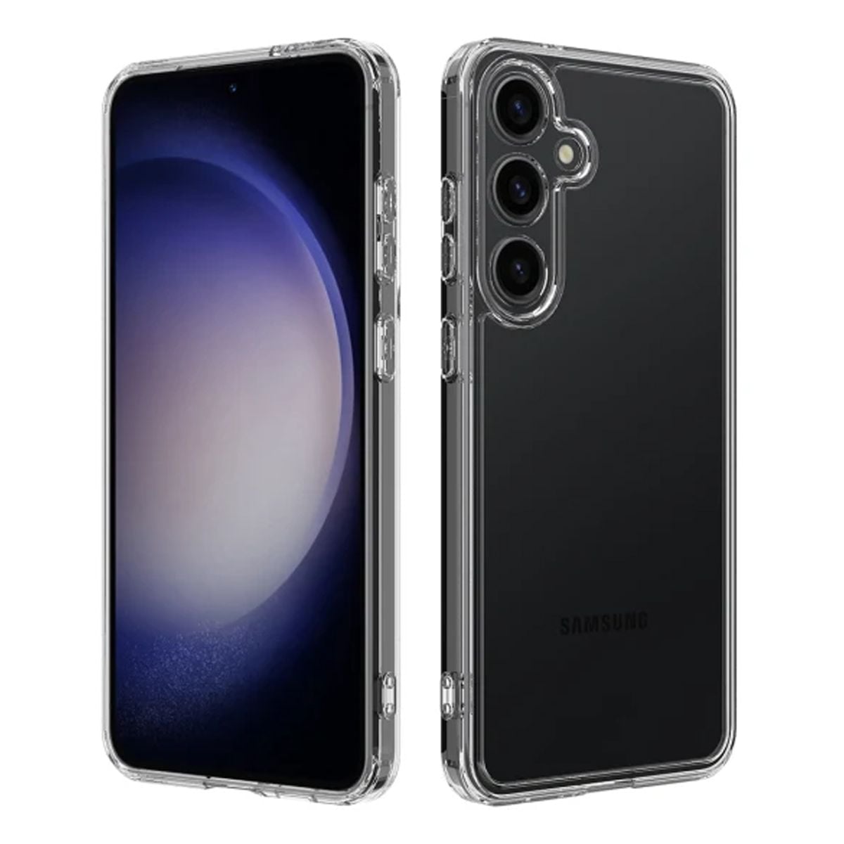 Samsung Galaxy A35 Mobilskal Stöttåligt Rvelon - Transparent image 1