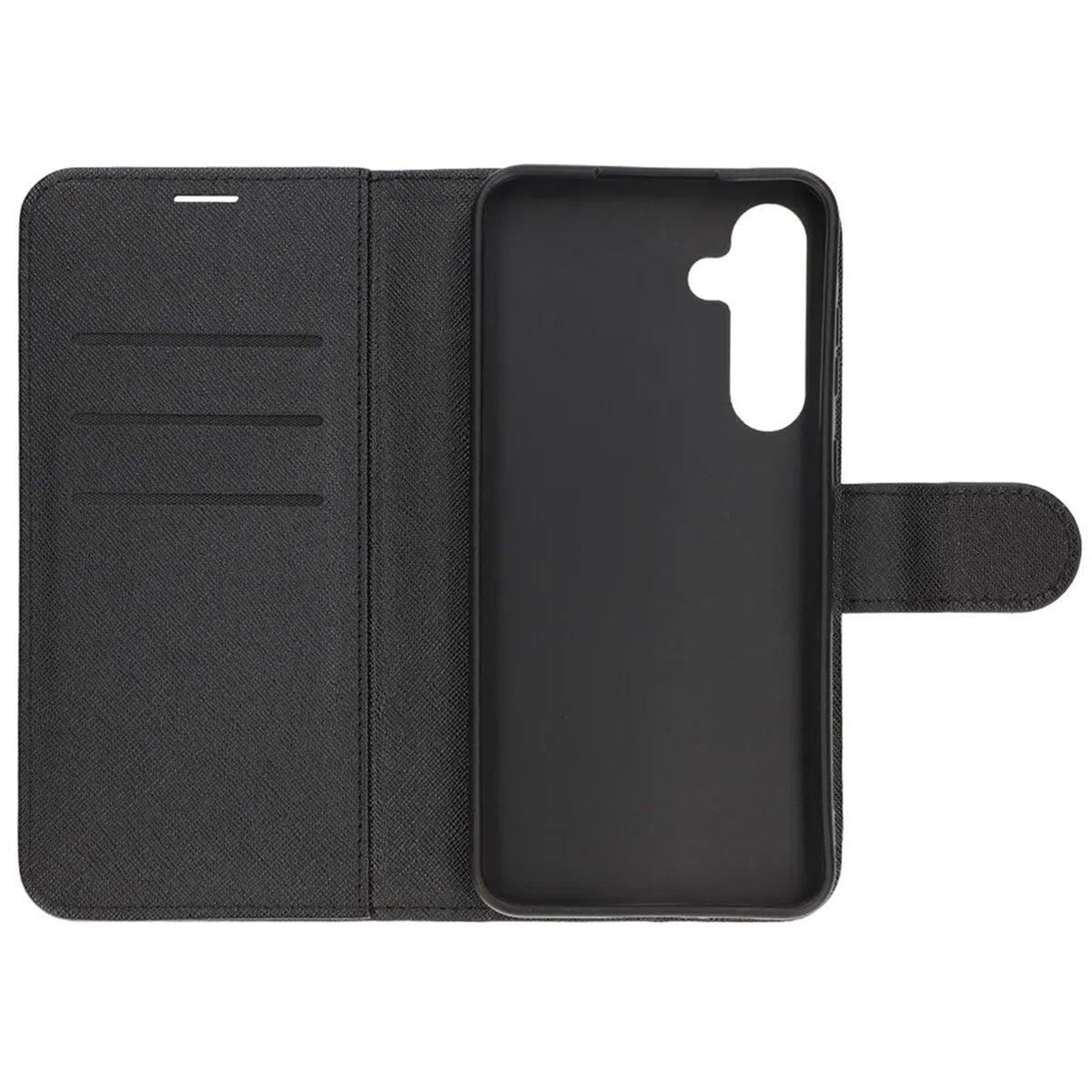 Samsung Galaxy A35 Plånboksfodral med Stativ - Svart image 4