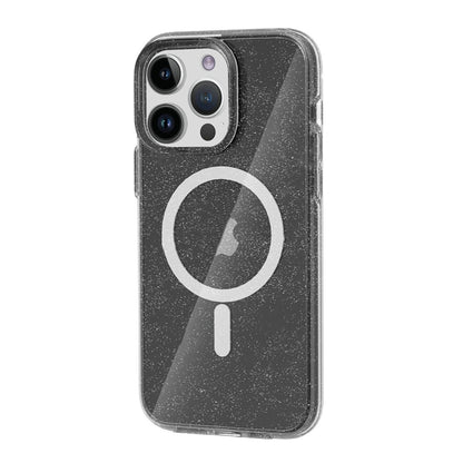 iPhone 15 Pro Mobilskal Glitter Magsafe - Svart image 3