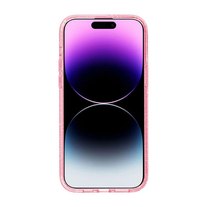 iPhone 15 Mobilskal Glitter Magsafe - Rosa image 2