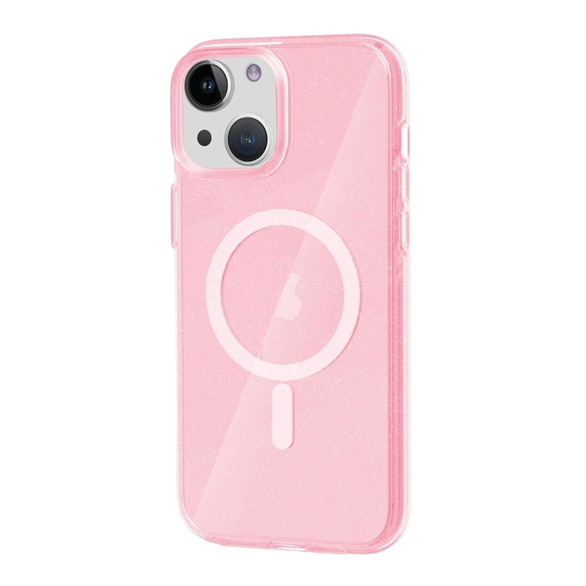iPhone 15 Mobilskal Glitter Magsafe - Rosa image 3