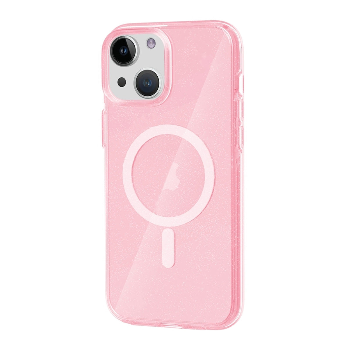 iPhone 13/14 Mobilskal Glitter Magsafe - Rosa image 3
