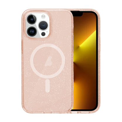 iPhone 13 Pro Mobilskal Glitter Magsafe - Guld image 1