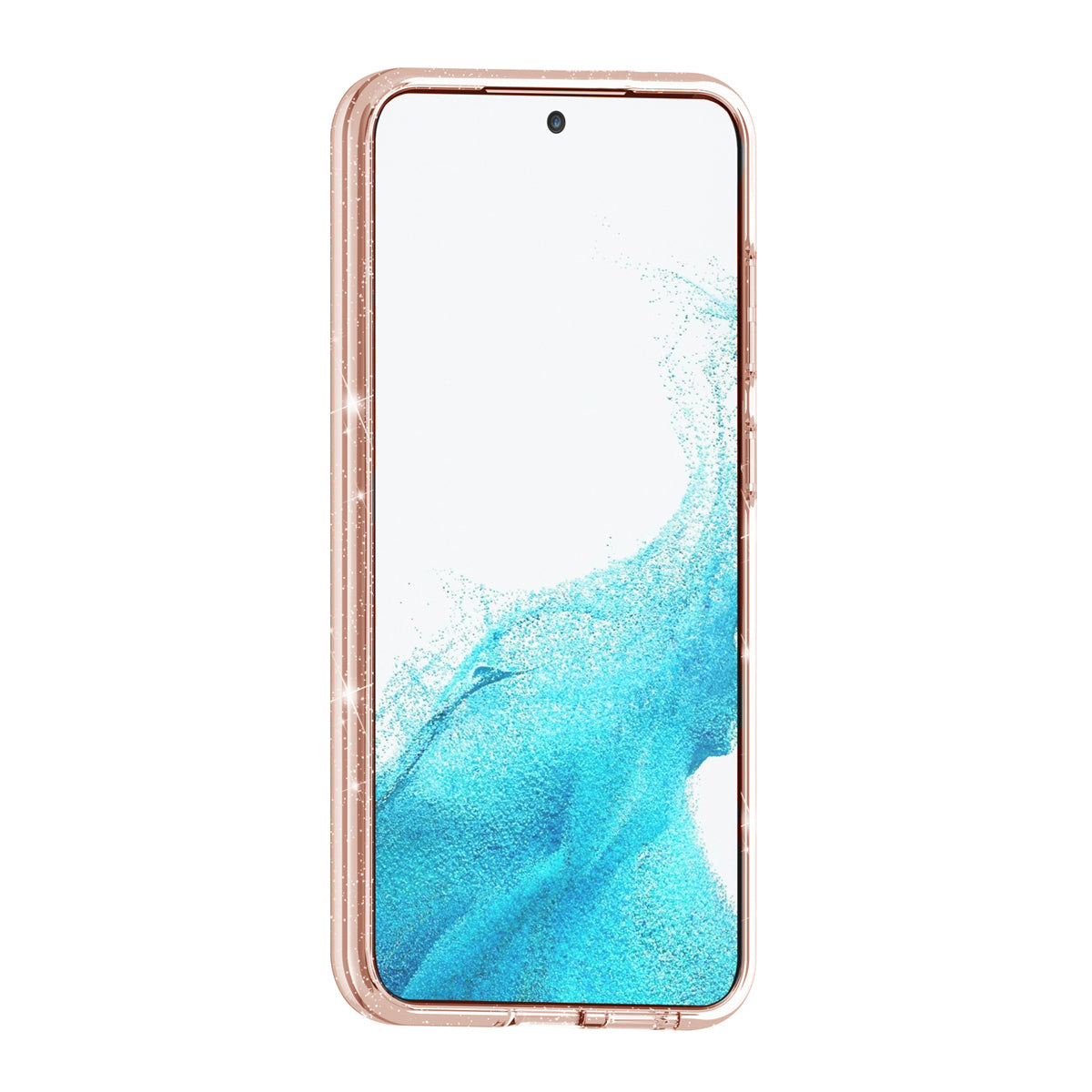 Samsung Galaxy S24 Mobilskal Glitter Magsafe - Guld image 2