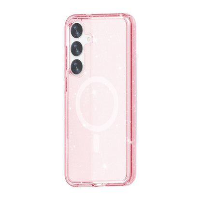 Samsung Galaxy S24 Plus Mobilskal Glitter Magsafe - Rosa image 3