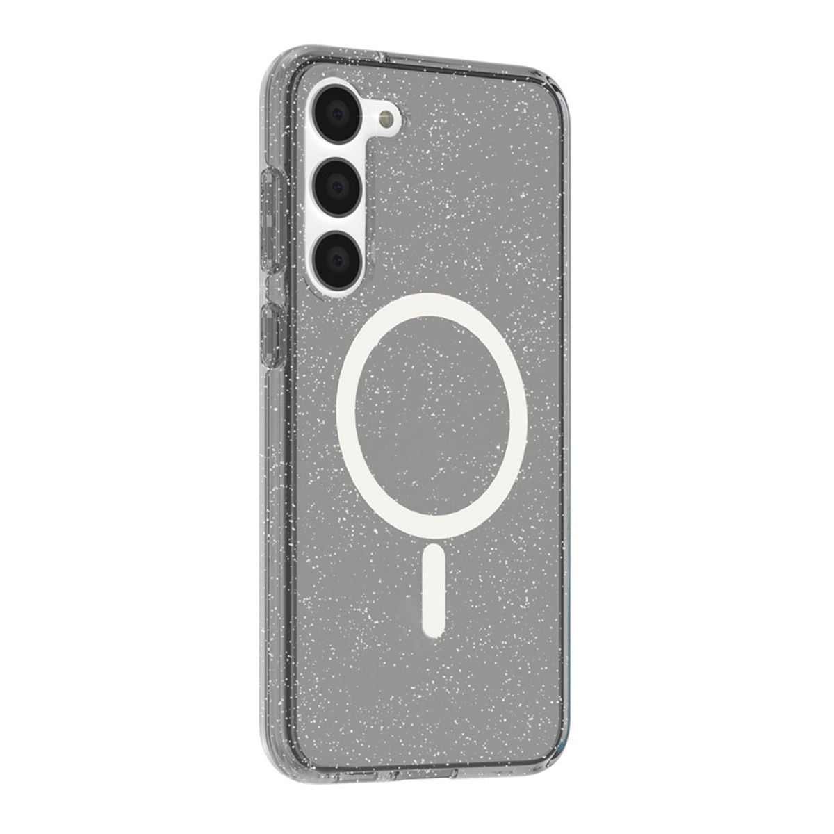 Samsung Galaxy S23 Mobilskal Glitter Magsafe - Svart image 2