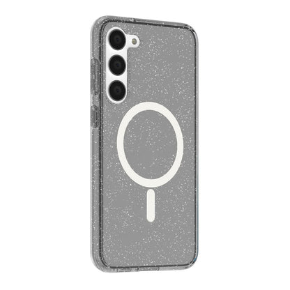 Samsung Galaxy S23 Mobilskal Glitter Magsafe - Svart image 2