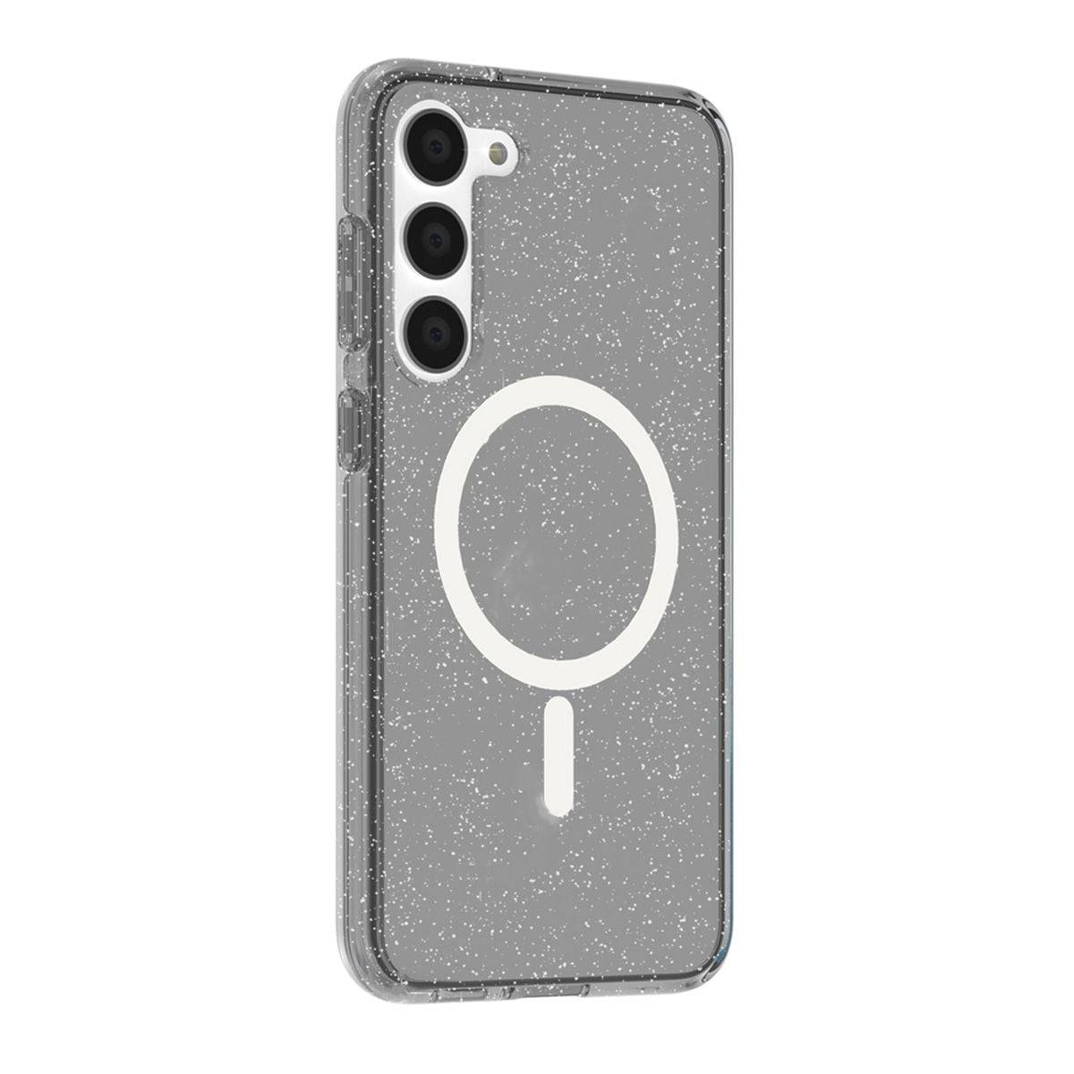 Samsung Galaxy S23 Plus Mobilskal Glitter Magsafe - Svart image 2