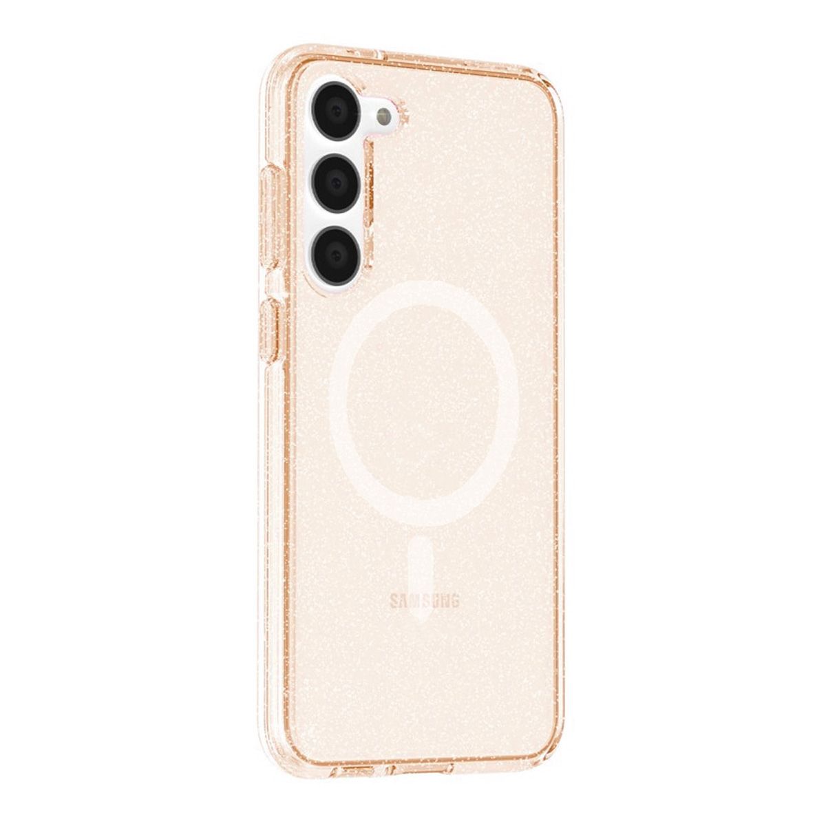 Samsung Galaxy S23 Plus Mobilskal Glitter Magsafe - Guld image 2