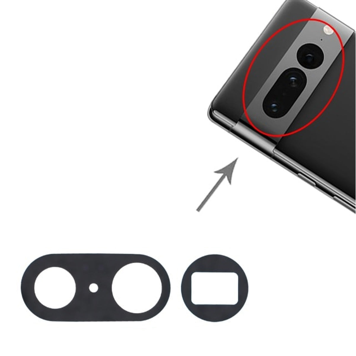 Google Pixel 7 Pro Kameraglas image 1