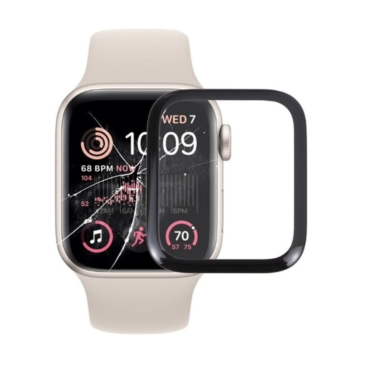 Apple Watch Series 7 41mm Glasskärm med OCA image 1