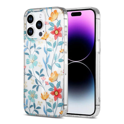 Mobilskal MagSafe till iPhone 15 Pro - Blommor och Kvistar image 1