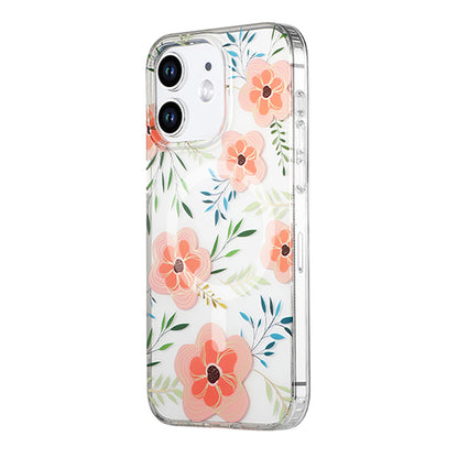 iPhone 11 Mobilskal MagSafe - Blommor Rosa image 2