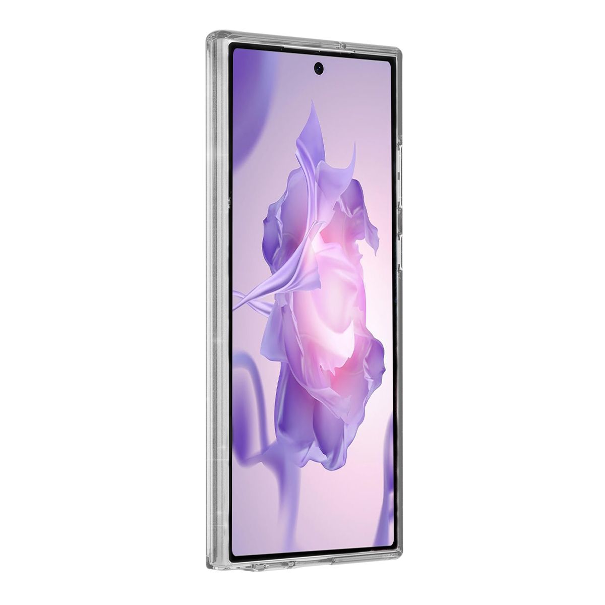 Samsung Galaxy S24 Ultra Mobilskal Magnet - Blommor Turkos image 3