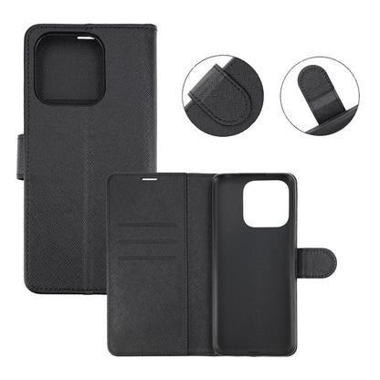Xiaomi Redmi 12c Plånboksfodral med Stativ - Svart image 5