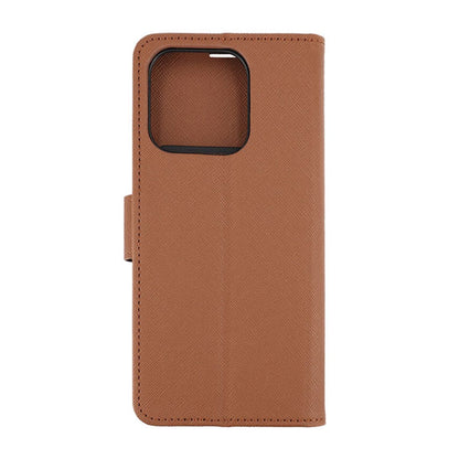 Xiaomi Redmi 12c Plånboksfodral med Stativ - Brun image 3