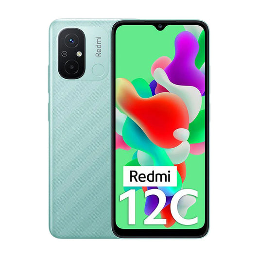 begagnad Xiaomi Redmi 12C 64GB Grön - Mycket bra skick image 1