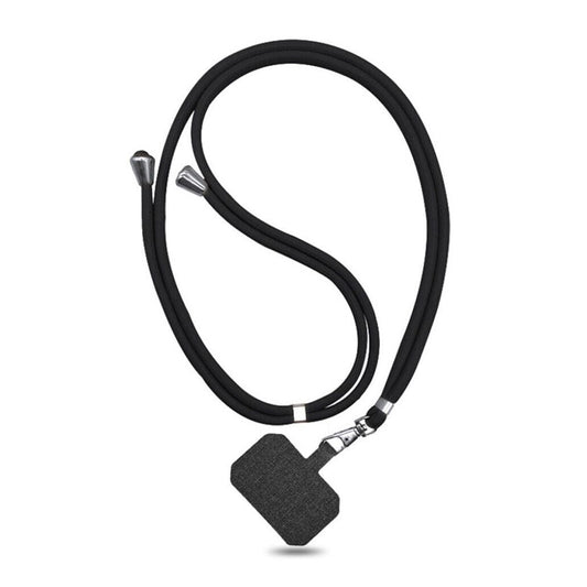 Mobilband Halsband Justerbart Universal - Svart image 1